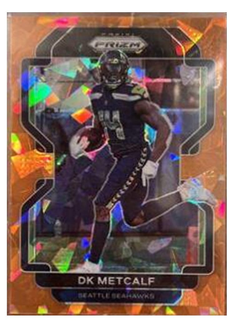2021 Panini Prizm Base Set DK Metcalf #42 card
