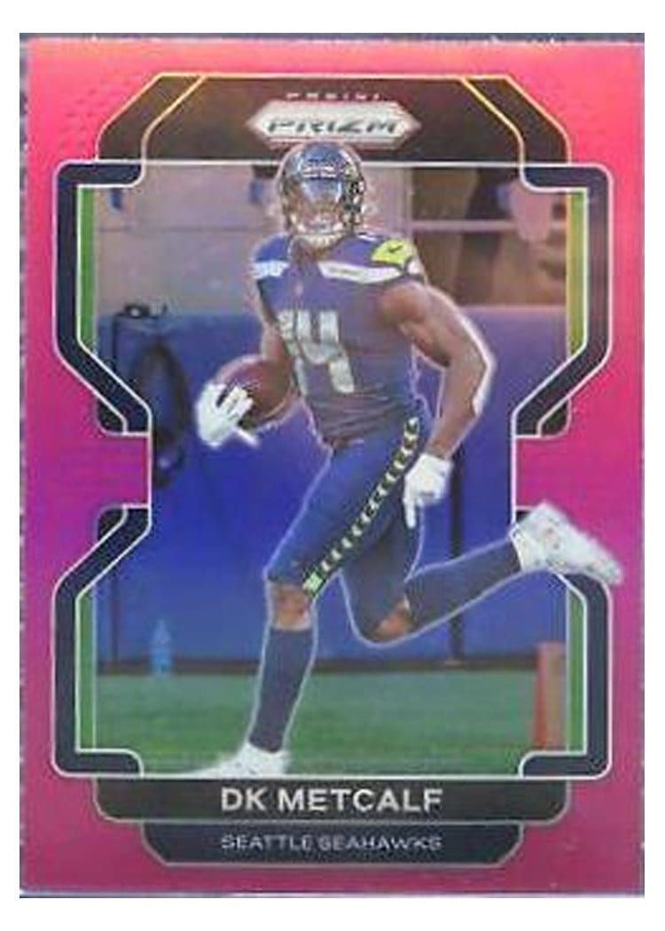2021 Panini Prizm Base Set DK Metcalf #42 card