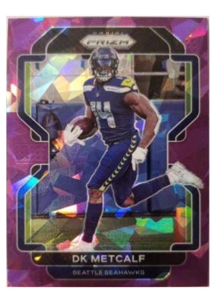 2021 Panini Prizm Base Set DK Metcalf #42 card