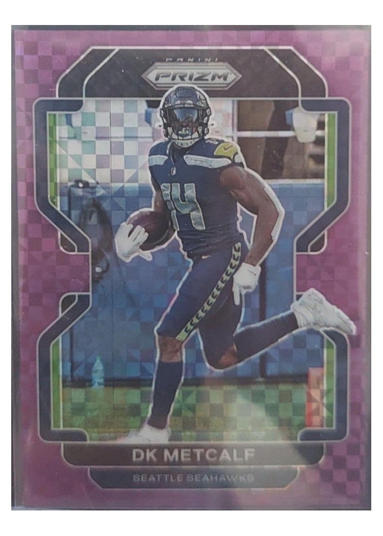 2021 Panini Prizm Base Set DK Metcalf #42 card