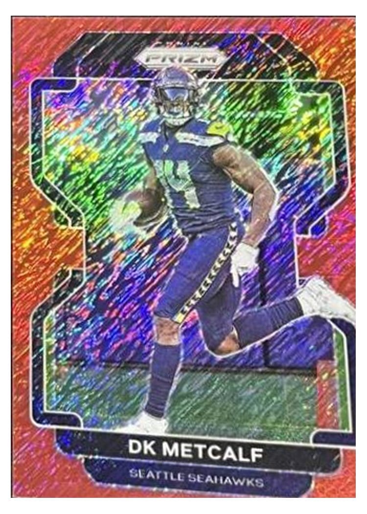 2021 Panini Prizm Base Set DK Metcalf #42 card