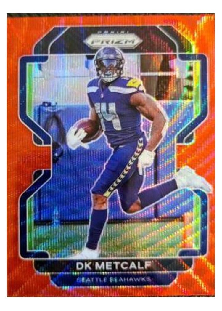2021 Panini Prizm Base Set DK Metcalf #42 card