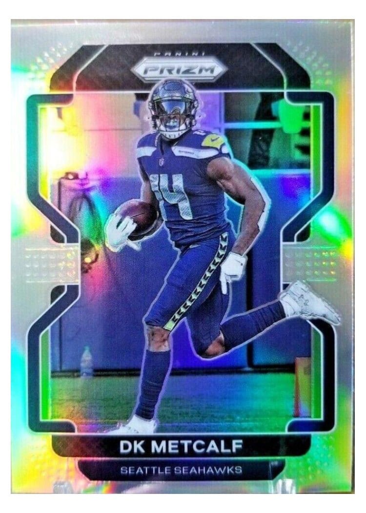 2021 Panini Prizm Base Set DK Metcalf #42 card