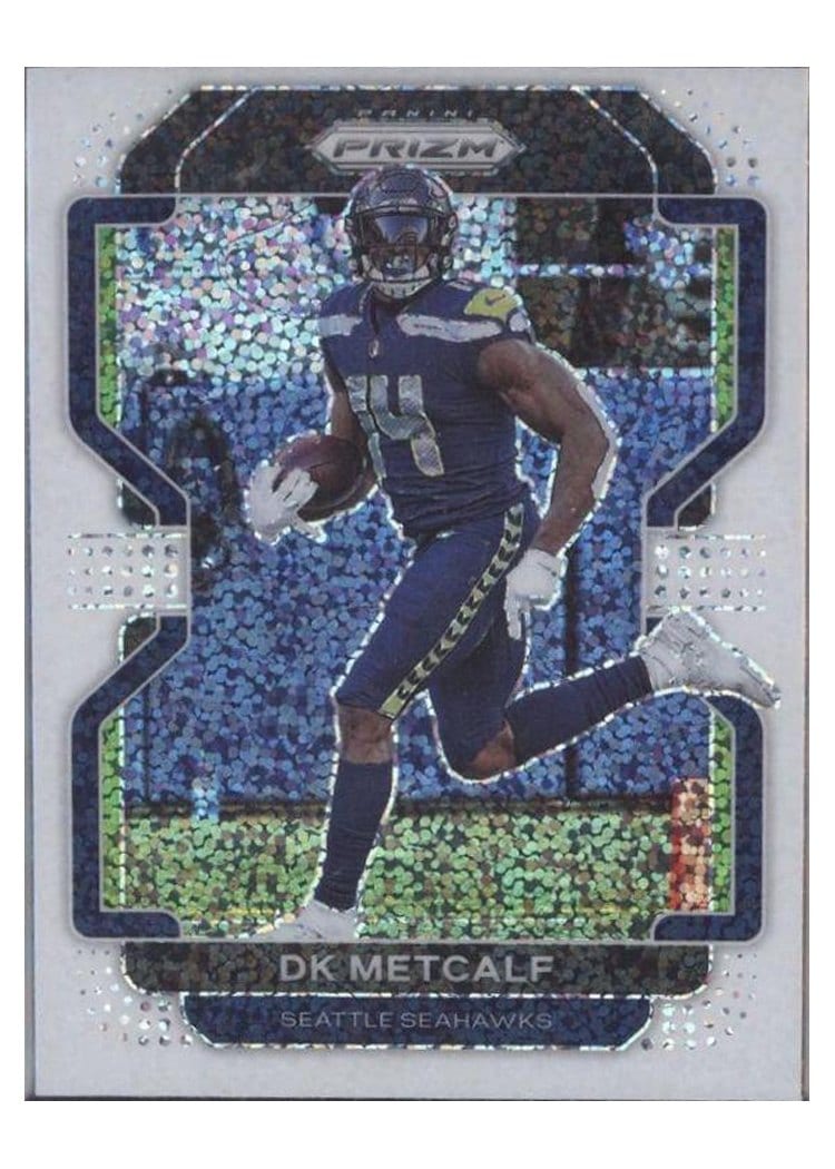 2021 Panini Prizm Base Set DK Metcalf #42 card