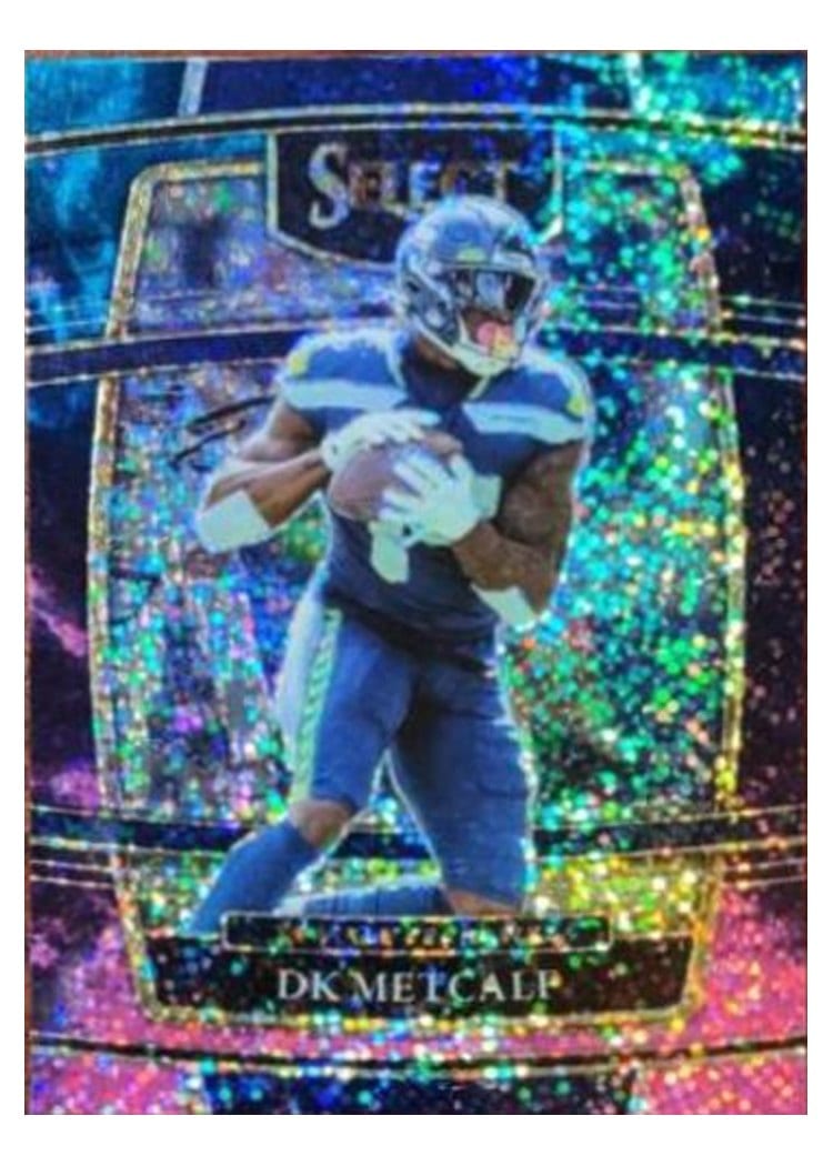 2021 Panini Select Base Set DK Metcalf Cosmic #30 card