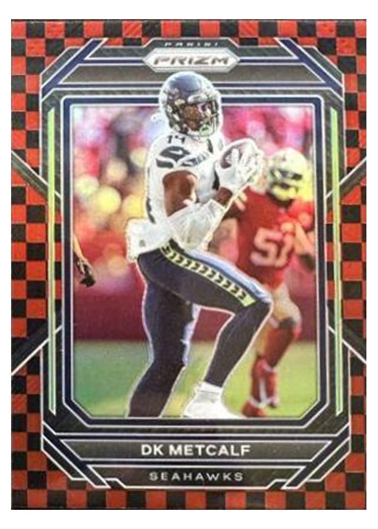 2022 Panini Prizm Base Set DK Metcalf #256 card