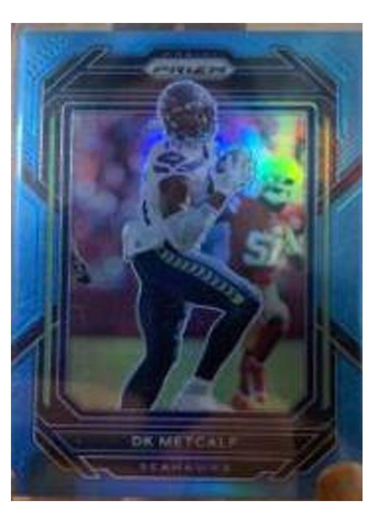 2022 Panini Prizm Base Set DK Metcalf #256 card