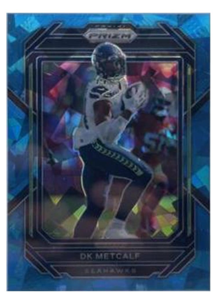 2022 Panini Prizm Base Set DK Metcalf #256 card