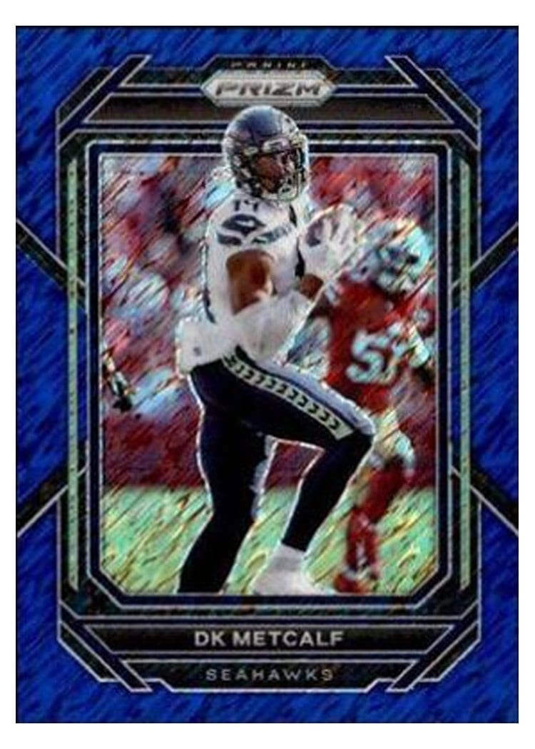 2022 Panini Prizm Base Set DK Metcalf #256 card