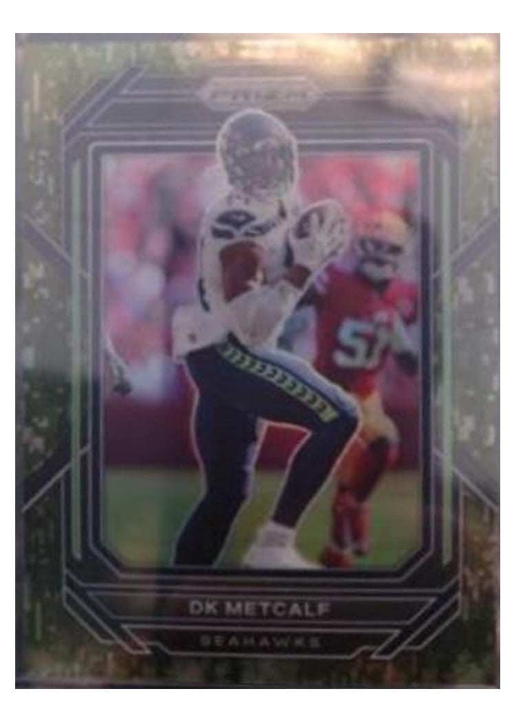2022 Panini Prizm Base Set DK Metcalf #256 card