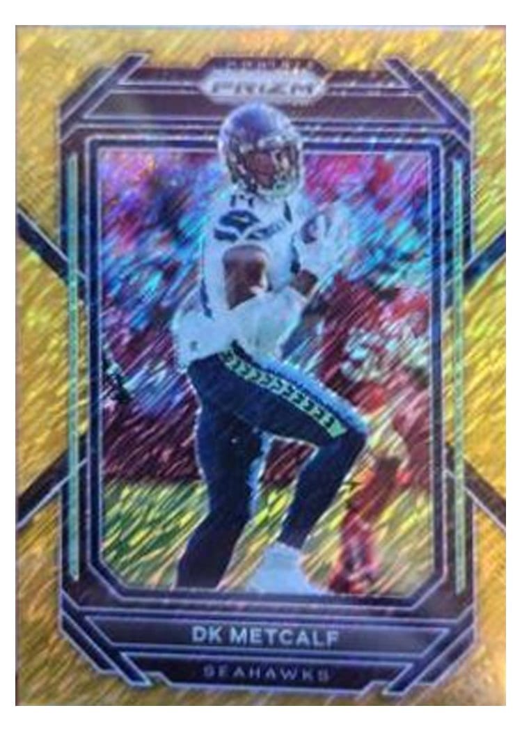 2022 Panini Prizm Base Set DK Metcalf #256 card