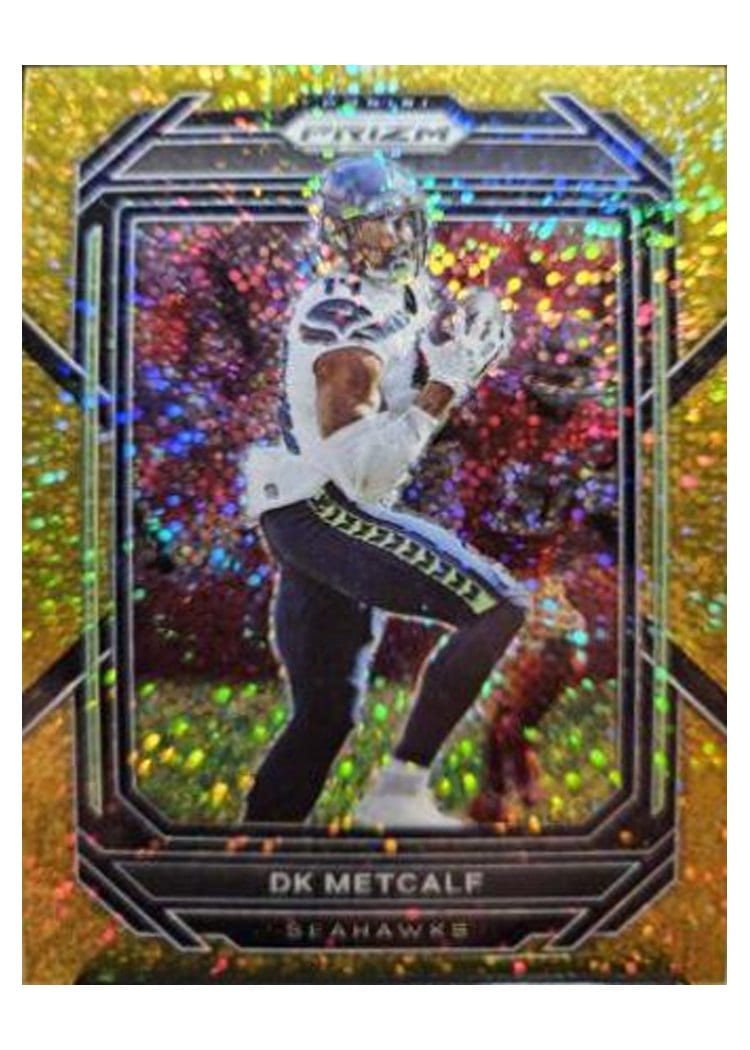 2022 Panini Prizm Base Set DK Metcalf #256 card
