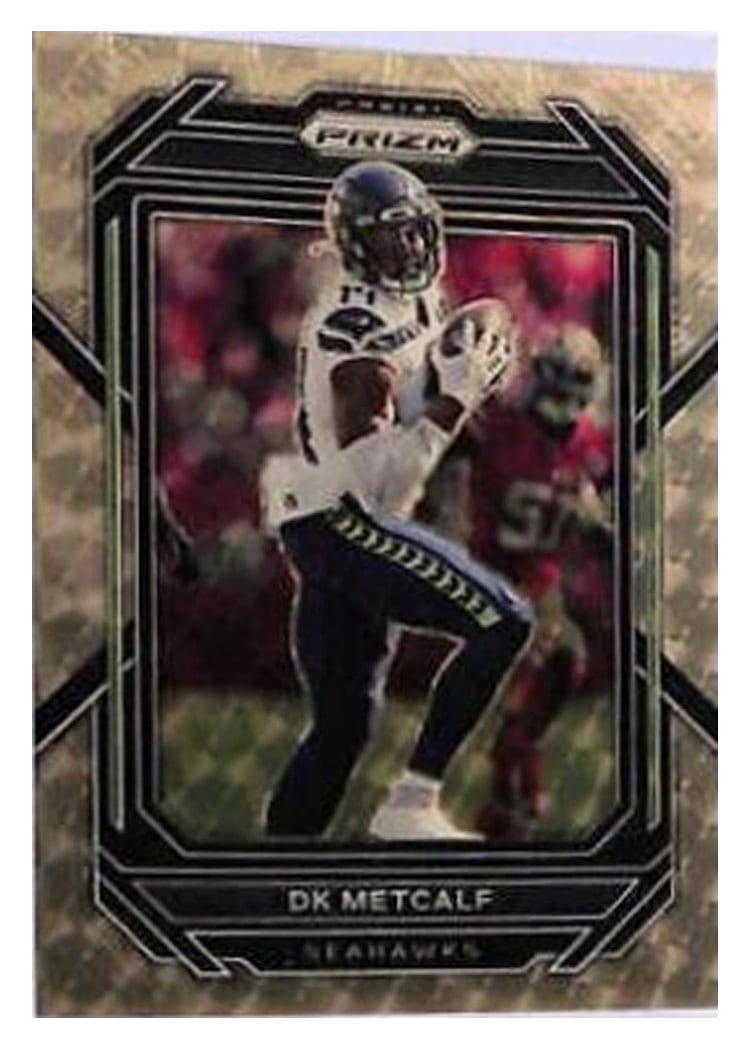 2022 Panini Prizm Base Set DK Metcalf #256 card