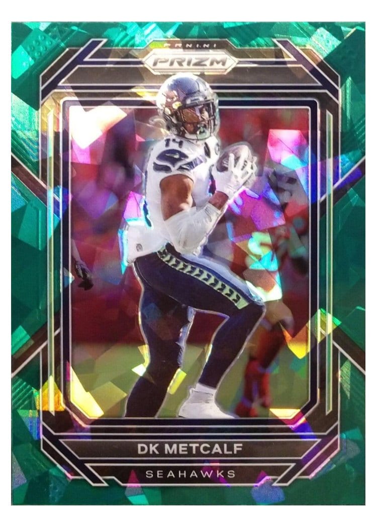 2022 Panini Prizm Base Set DK Metcalf #256 card