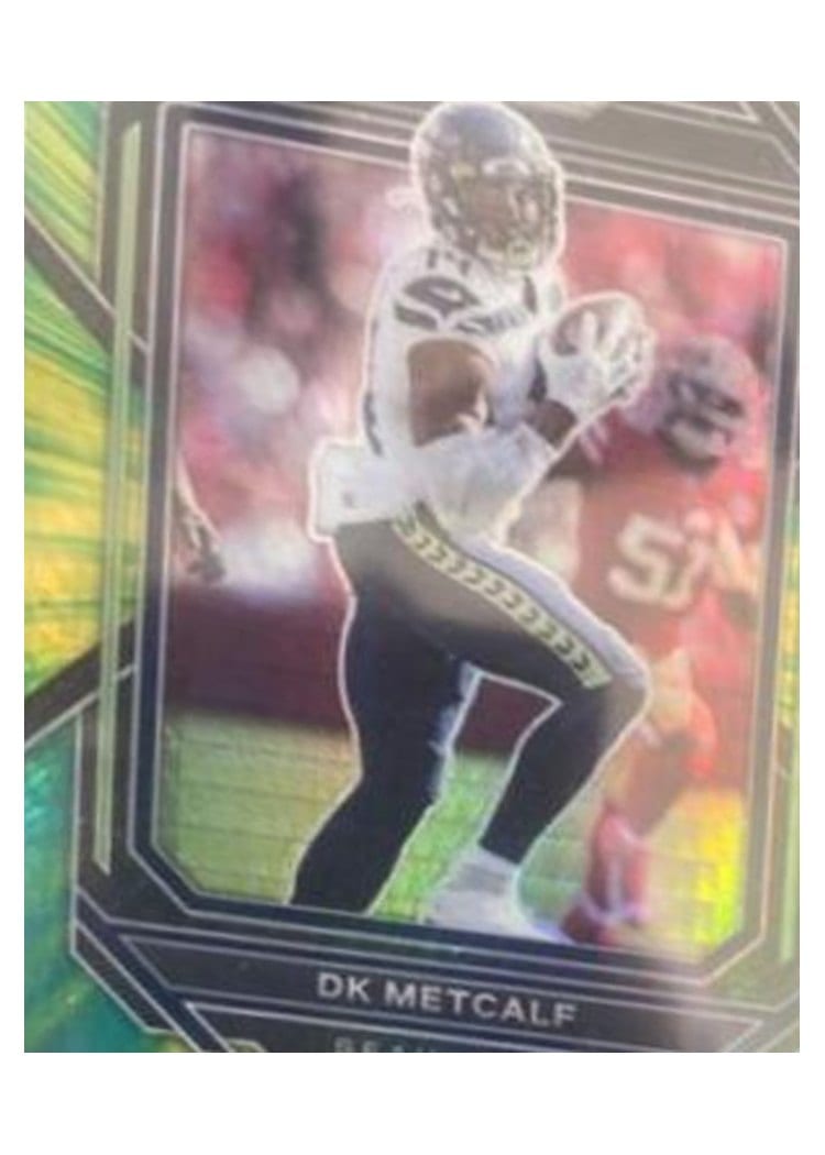 2022 Panini Prizm Base Set DK Metcalf #256 card