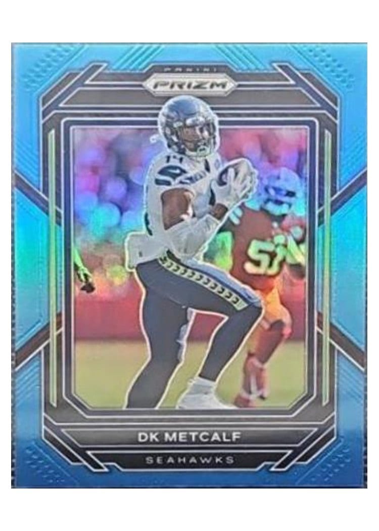 2022 Panini Prizm Base Set DK Metcalf #256 card