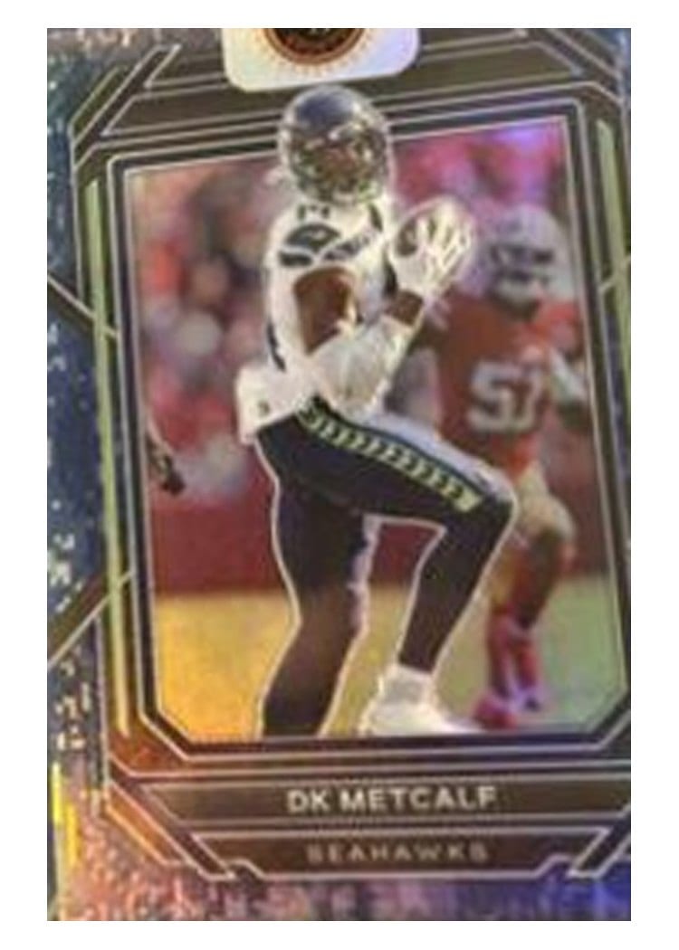 2022 Panini Prizm Base Set DK Metcalf #256 card