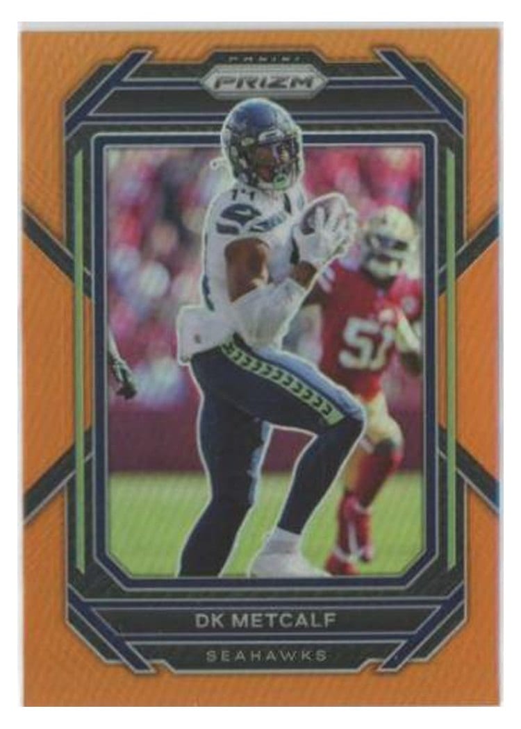 2022 Panini Prizm Base Set DK Metcalf #256 card