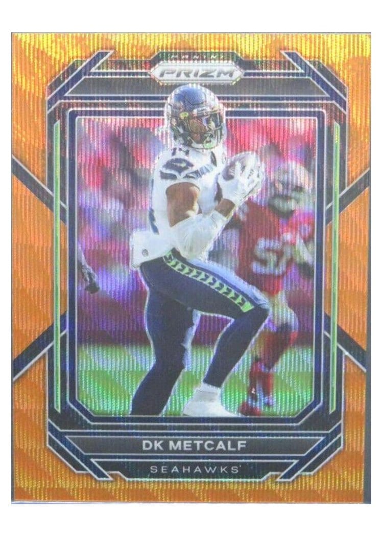 2022 Panini Prizm Base Set DK Metcalf #256 card