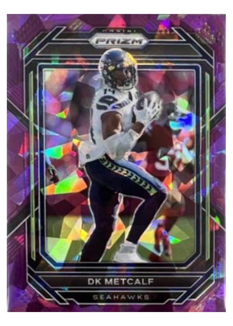 2022 Panini Prizm Base Set DK Metcalf #256 card