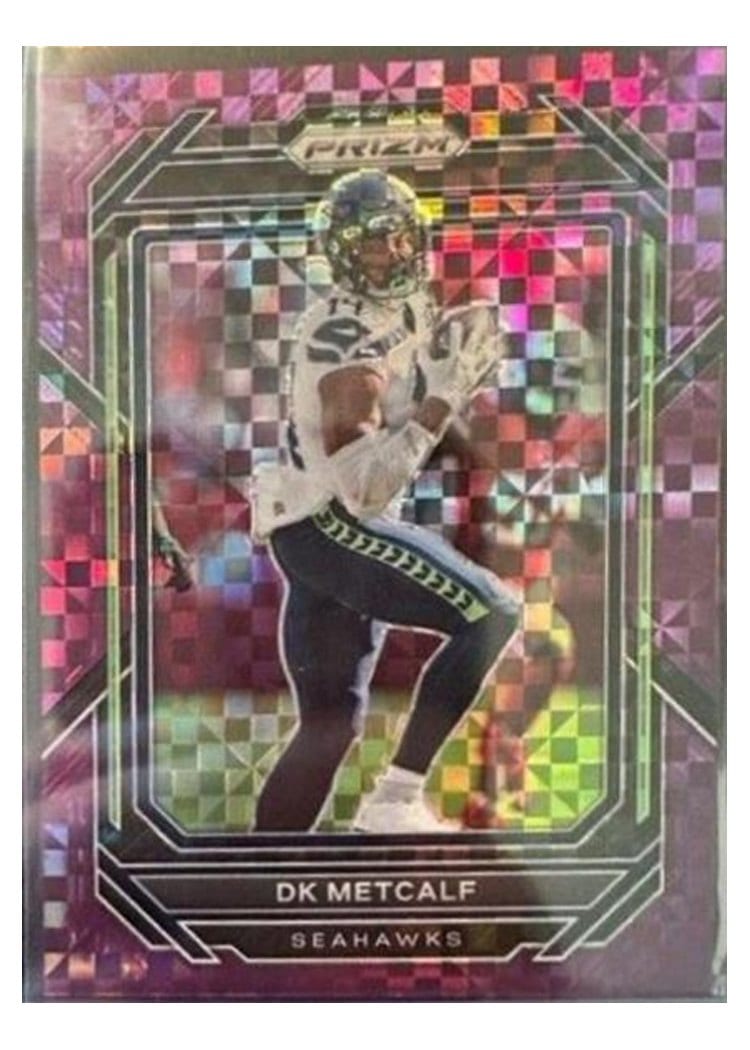2022 Panini Prizm Base Set DK Metcalf #256 card