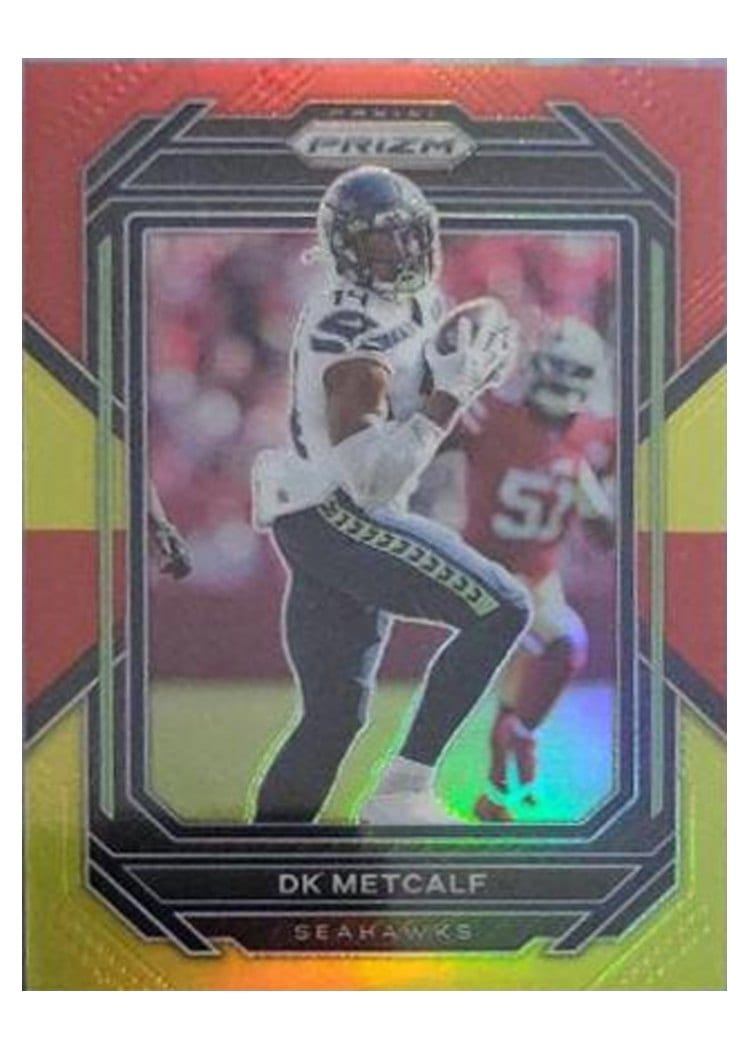 2022 Panini Prizm Base Set DK Metcalf #256 card