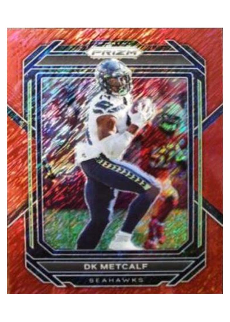 2022 Panini Prizm Base Set DK Metcalf #256 card