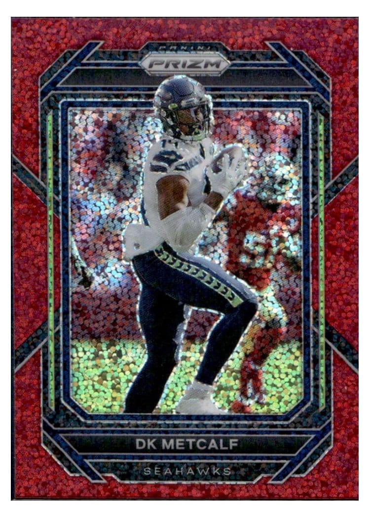 2022 Panini Prizm Base Set DK Metcalf #256 card