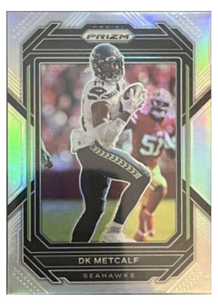 2022 Panini Prizm Base Set DK Metcalf #256 card