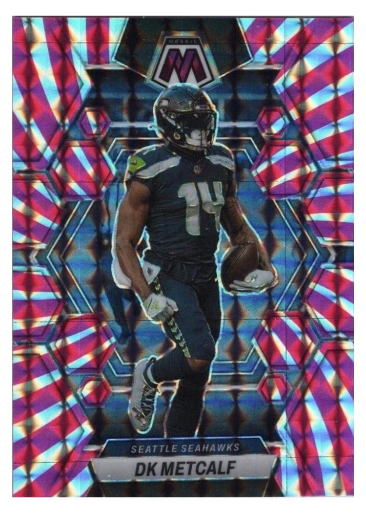 2023 Panini Mosaic Base Set DK Metcalf #222 card