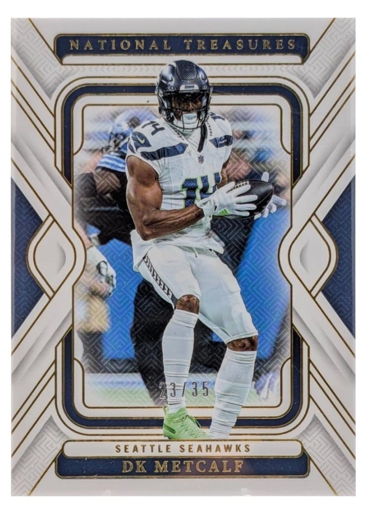 2024 Panini National Treasures Base Set DK Metcalf #89 card