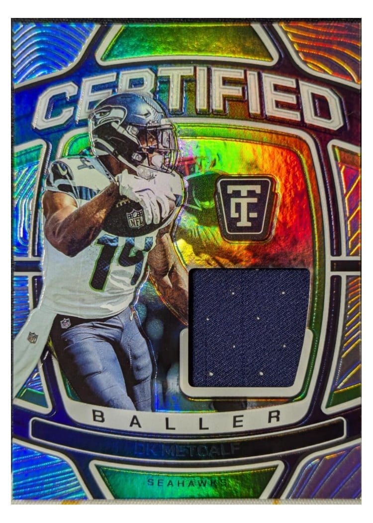 2024 Panini Totally Certified Certified Baller DK Metcalf #13 card
