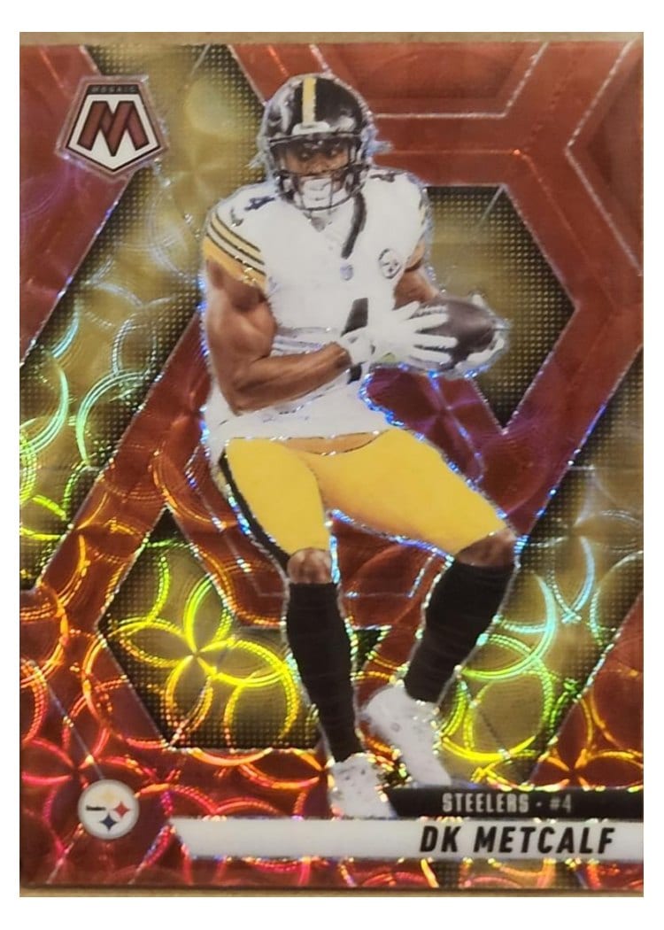 2025 Panini Mosaic Base Set DK Metcalf #33 card