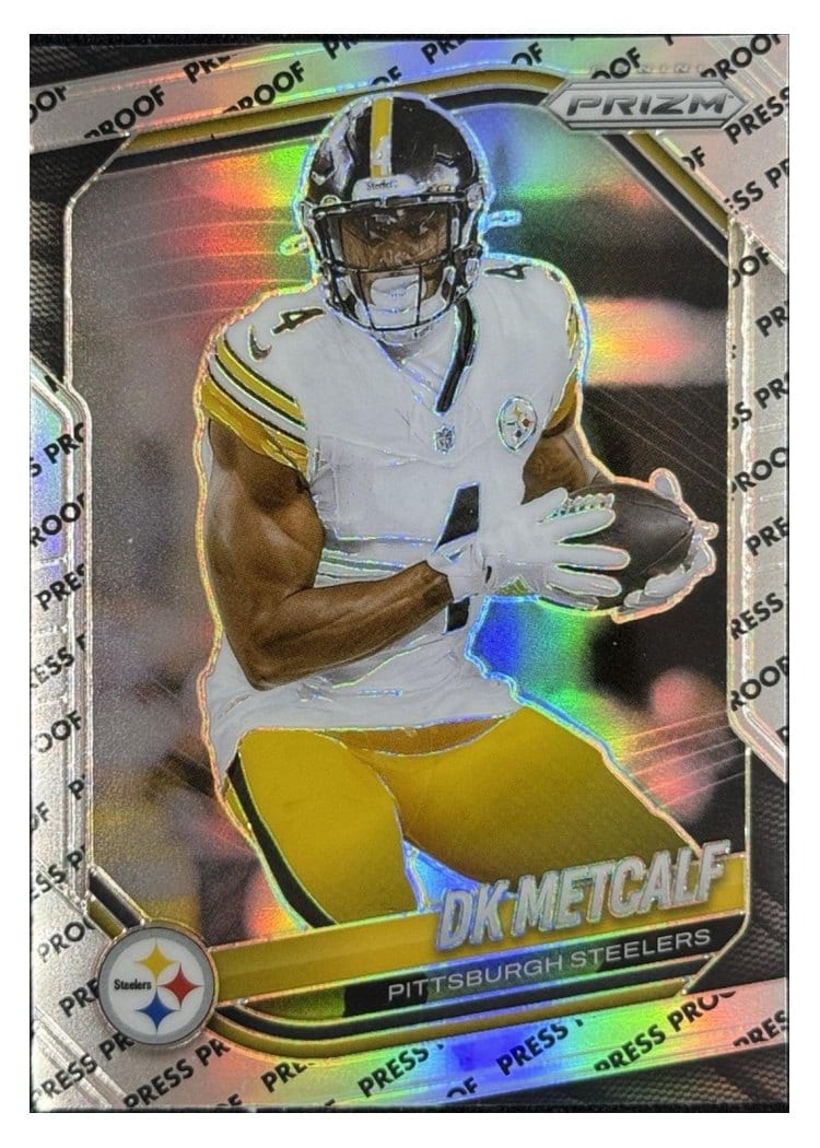 2025 Panini Prizm Base Set DK Metcalf #12 card