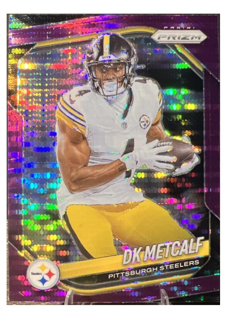 2025 Panini Prizm Base Set DK Metcalf #12 card