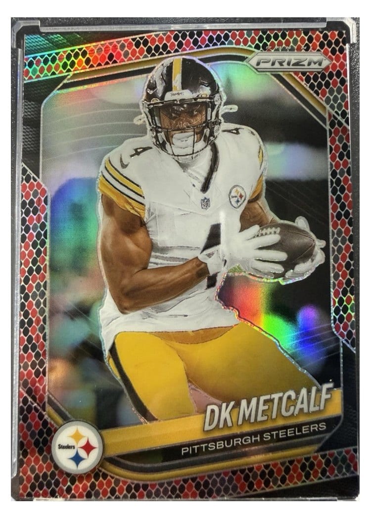 2025 Panini Prizm Base Set DK Metcalf #12 card