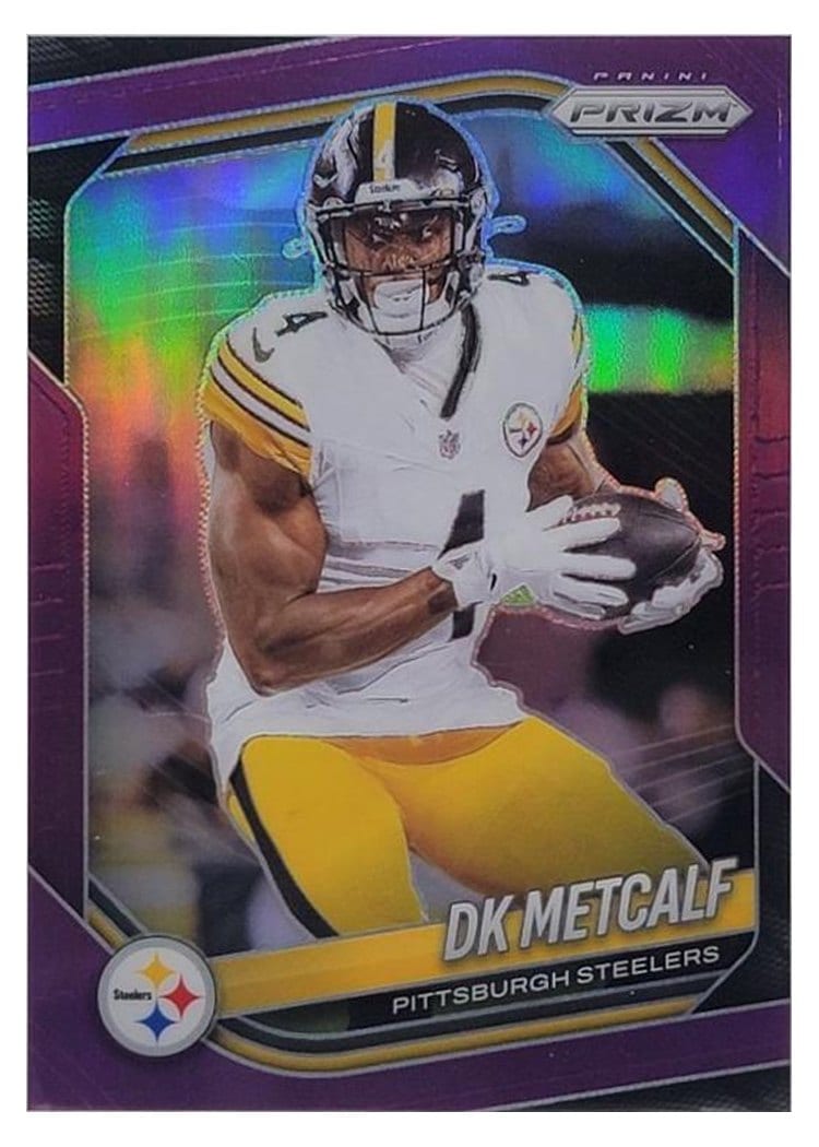 2025 Panini Prizm Base Set DK Metcalf #12 card