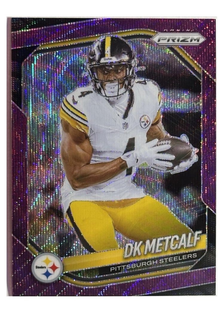 2025 Panini Prizm Base Set DK Metcalf #12 card
