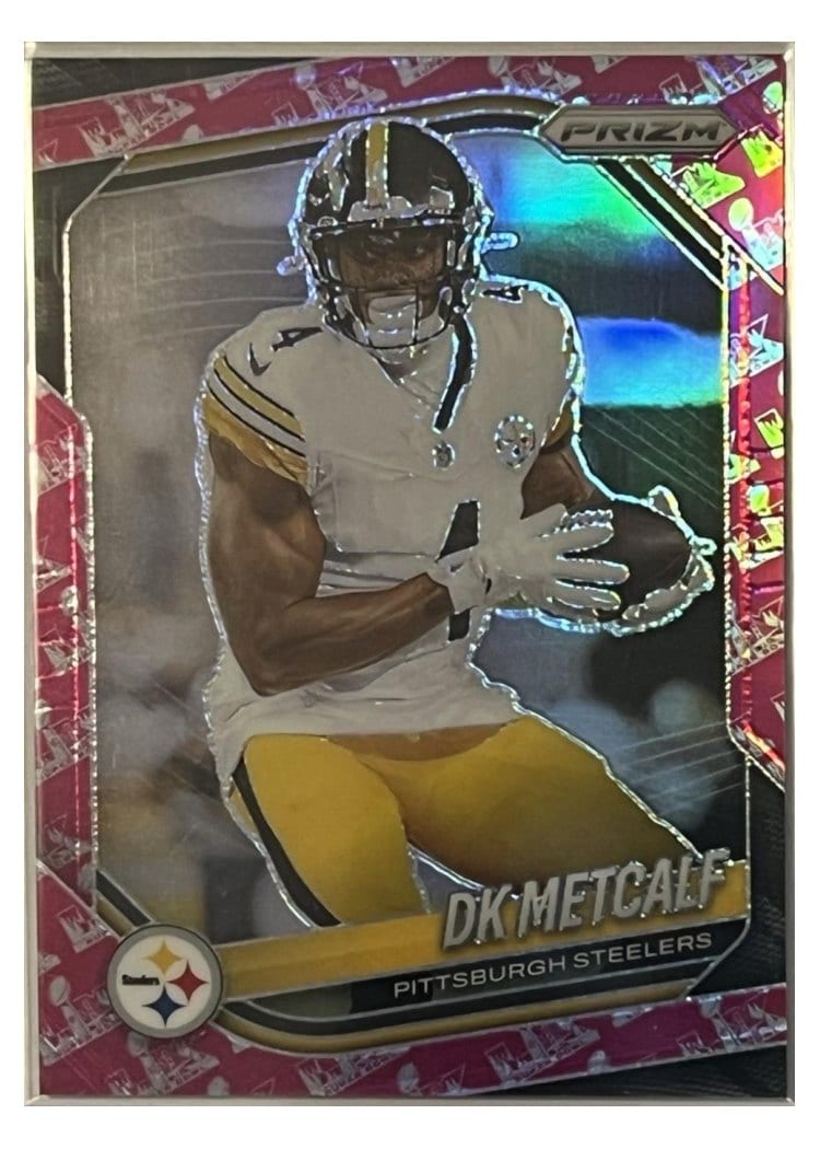 2025 Panini Prizm Base Set DK Metcalf #12 card