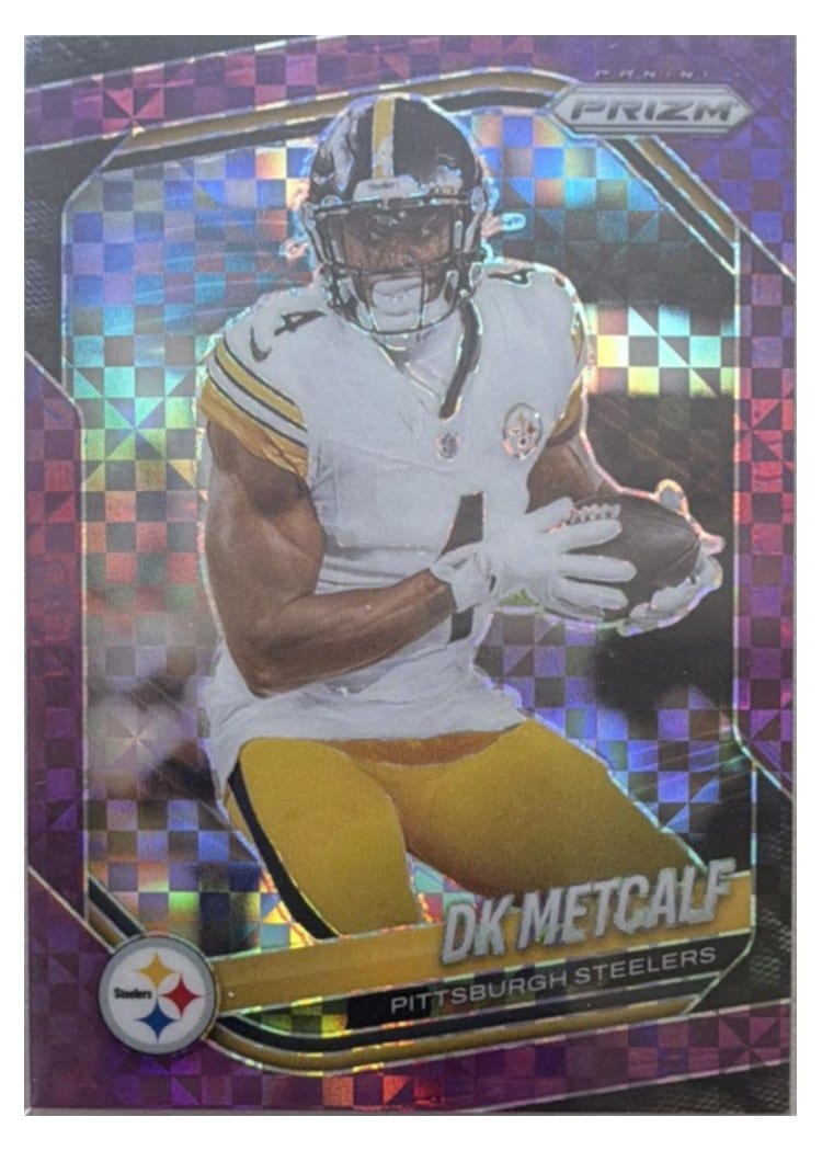 2025 Panini Prizm Base Set DK Metcalf #12 card
