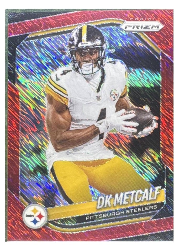 2025 Panini Prizm Base Set DK Metcalf #12 card