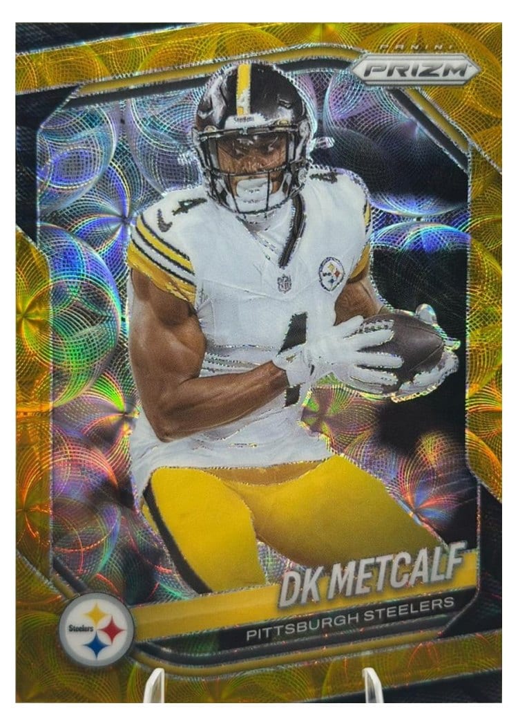 2025 Panini Prizm Base Set DK Metcalf #12 card