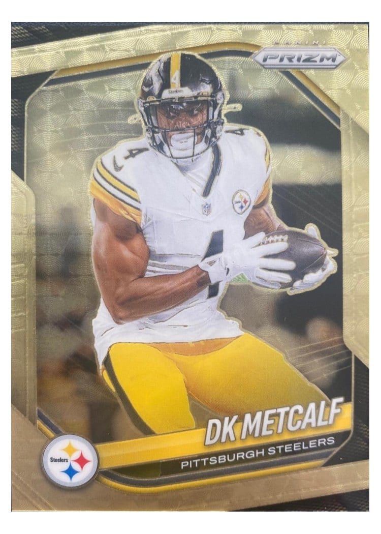 2025 Panini Prizm Base Set DK Metcalf #12 card