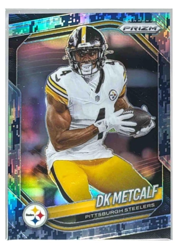 2025 Panini Prizm Base Set DK Metcalf #12 card