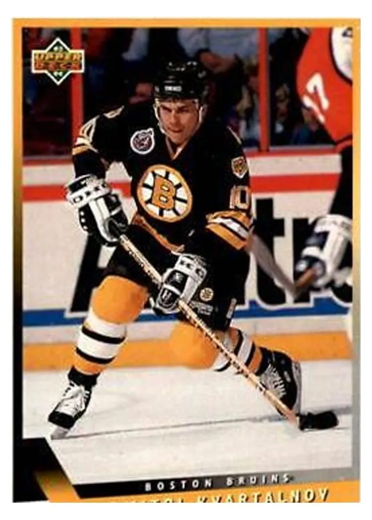 1993 Upper Deck Dmitri Kvartalnov #19 card