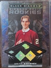 2025-26 Upper Deck Black Diamond Base Diamond Relic Rookies Dmitri Simashev #BDR-SI card