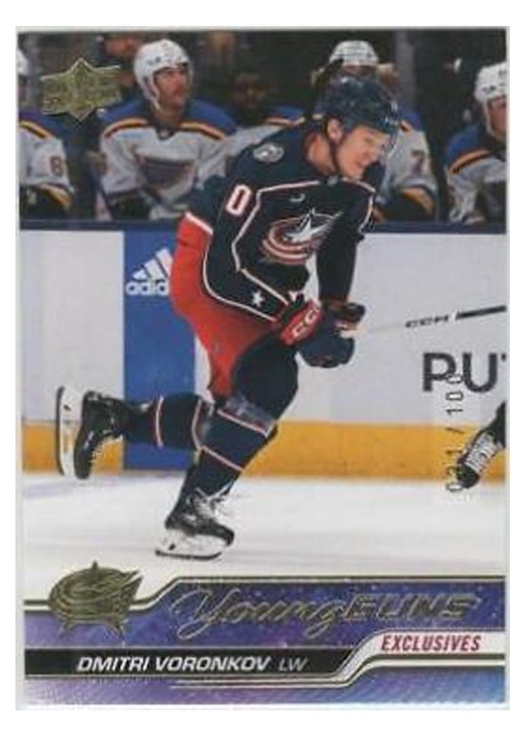 2023-24 Upper Deck Base Set Dmitri Voronkov #492 card