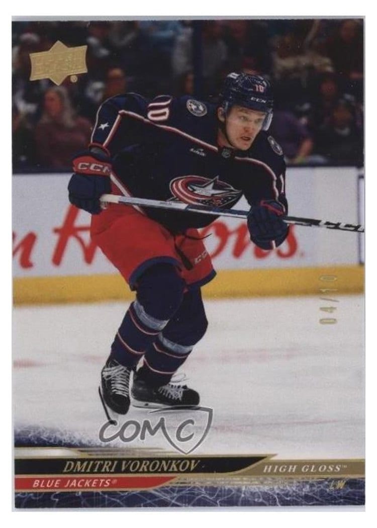 2024-25 Upper Deck Base Set Dmitri Voronkov #56 card