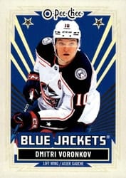 2025-26 O-Pee-Chee Base Retro Dmitri Voronkov #275 card