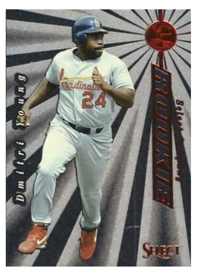 1997 Select Dmitri Young #104 card